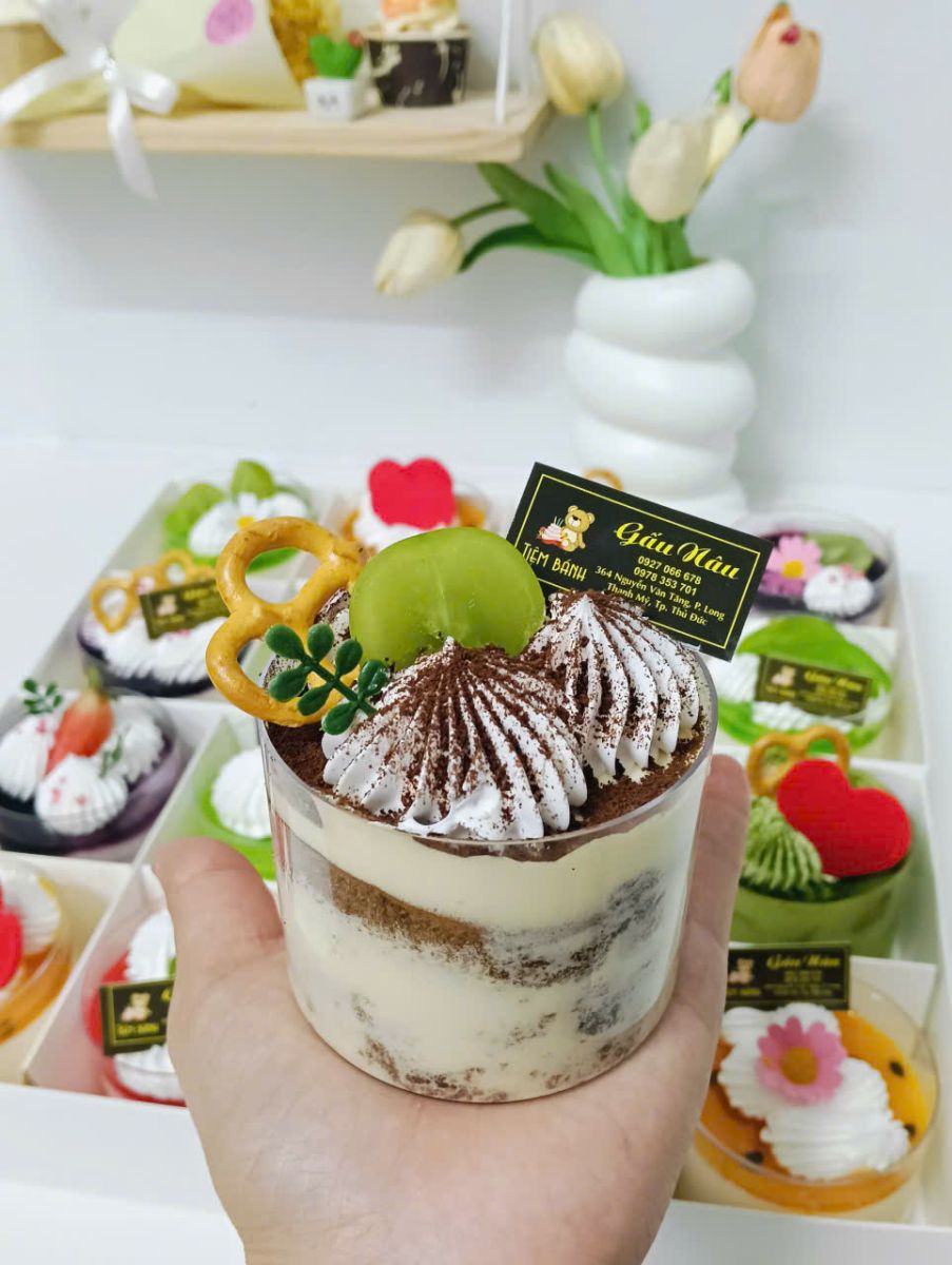 Bánh Tiramisu Socola Mini Siêu Ngon