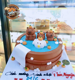 Bánh Kem Hình Con Gấu