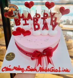 Bánh Kem Sinh Nhật Love Happy Birthday