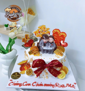 Bánh Kem Bắp Phô Mai - Mừng Lễ Ba Mẹ Ông Bà