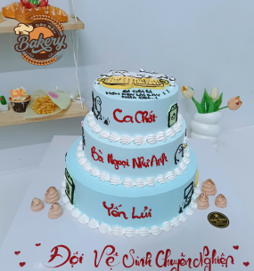 Bánh Kem Sinh Nhật 3 Tầng Xịn Sò