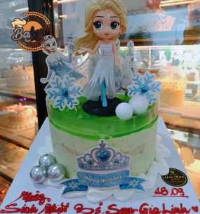 Bánh Kem Sinh Nhật Elsa Frozen