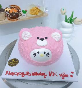 Bánh Kem Sinh Nhật Hình Mèo Con Cute