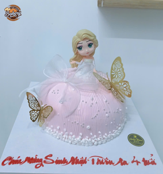 Bánh Kem Sinh Nhật Hình Công Chúa 