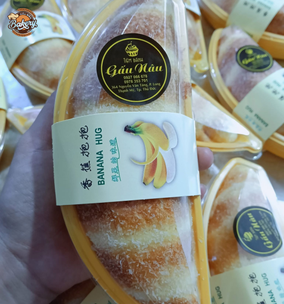 Bánh Bông Lan Chuối