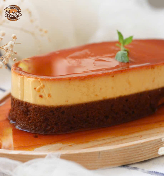 Bánh Gato Flan Socola Mềm Mịn Thơm Ngon