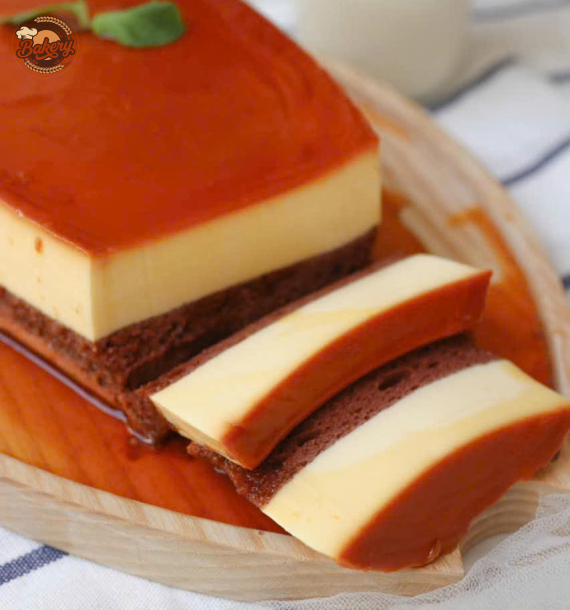 Bánh Gato Flan Socola Mềm Mịn Thơm Ngon