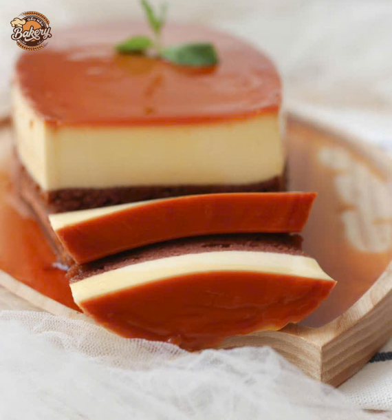 Bánh Gato Flan Socola Mềm Mịn Thơm Ngon