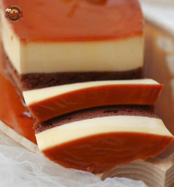 Bánh Gato Flan Socola Mềm Mịn Thơm Ngon