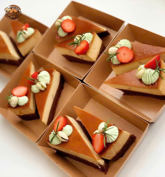 Bánh Gato Flan Socola Mềm Mịn Thơm Ngon