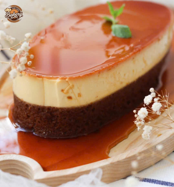 Bánh Gato Flan Socola Mềm Mịn Thơm Ngon