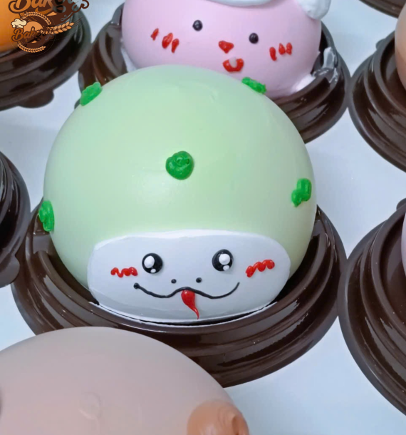 Bánh Kem Bơ Thú Mini Siêu Cute