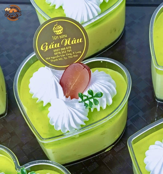 Bánh Mousse Dưa Lưới 