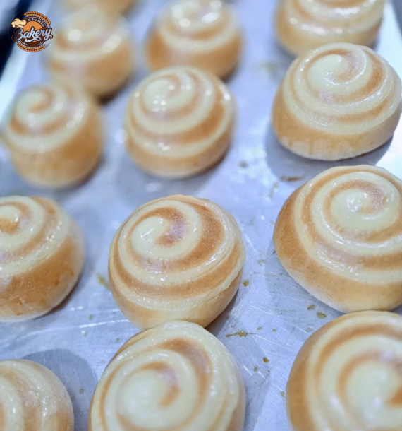  Bánh Mì Sữa Cuộn Xoắn Ốc