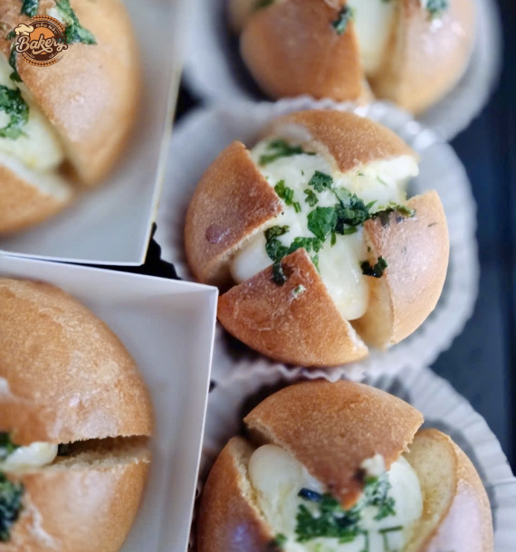  Bánh Mì Bơ Tỏi Phô Mai Hàn Quốc