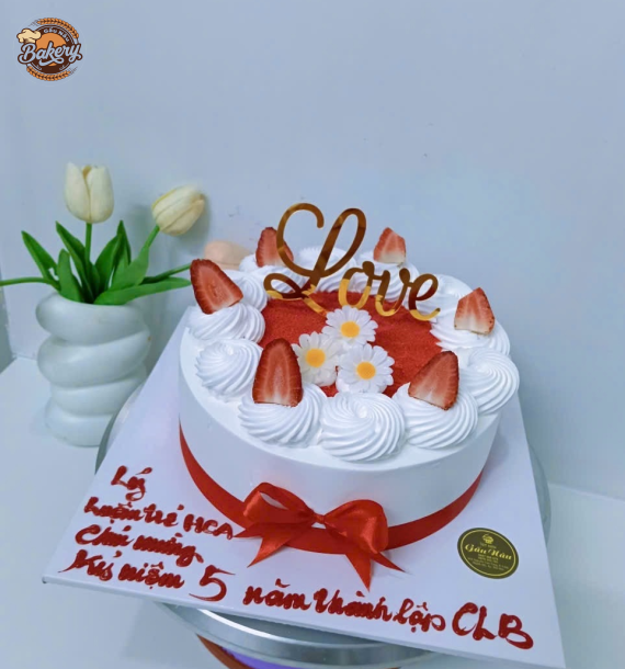 Bánh Kem Trái Cây Dâu Tây