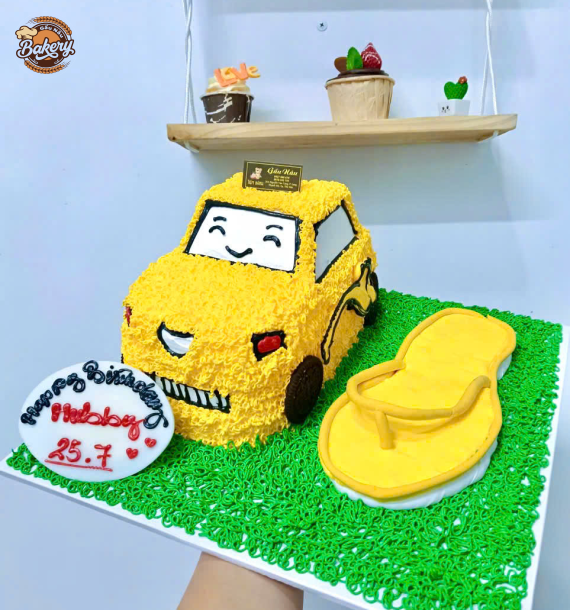 Bánh Kem Sinh Nhật Hình Oto Cute