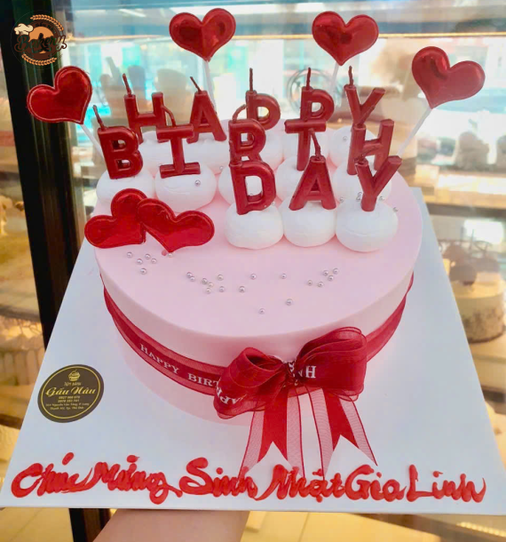 Bánh Kem Sinh Nhật Love Happy Birthday