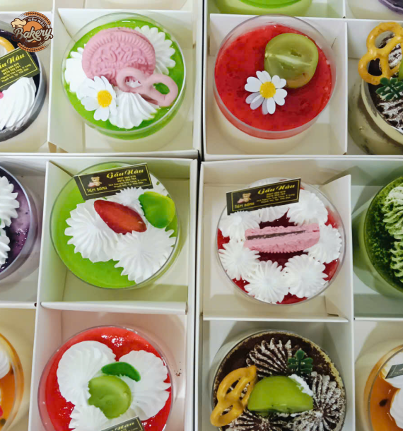 Set Bánh Mousse Đủ Vị