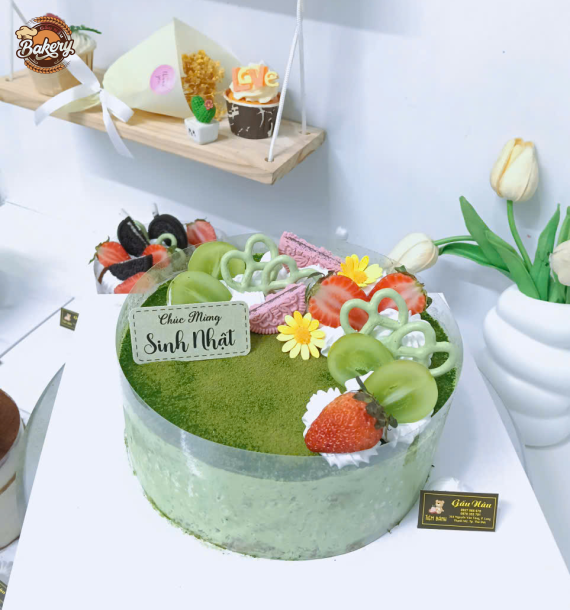 Bánh Mousse Vị Dưa Lưới