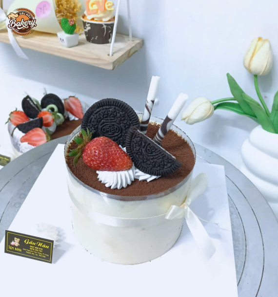 Bánh Mousse Hũ Tròn Vị Socola