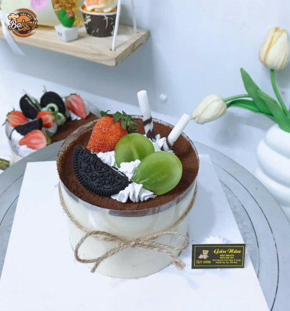 Bánh Mousse Hũ Tròn Vị Socola