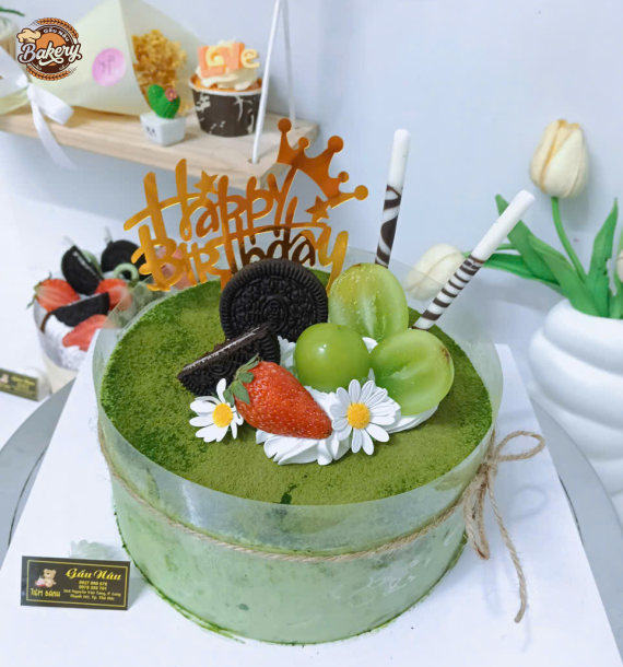 Bánh Mousse Vị Dưa Lưới