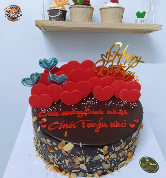 +10 Mẫu Bánh Kem Sinh Nhật Socola Ngọt Ngào