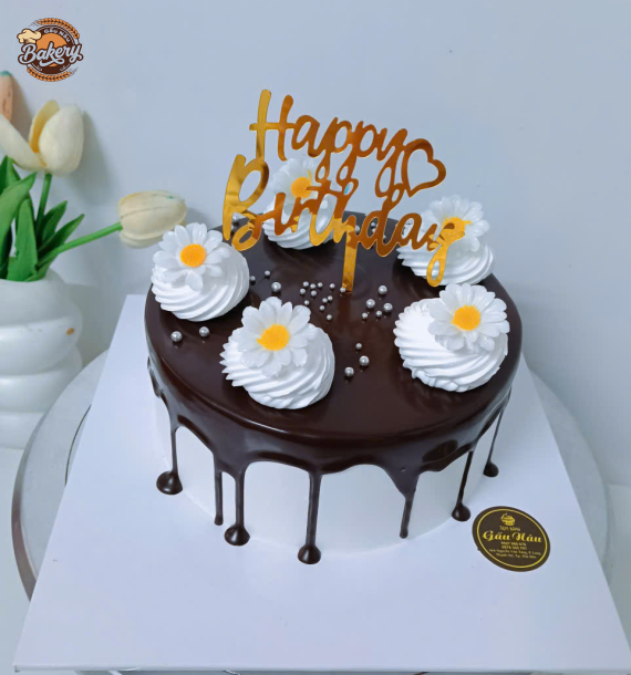 +10 Mẫu Bánh Kem Sinh Nhật Socola Ngọt Ngào