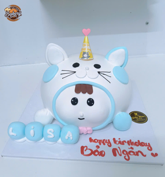 Bánh Kem Thú Siêu Cute Tại Tiệm Bánh Gấu Nâu