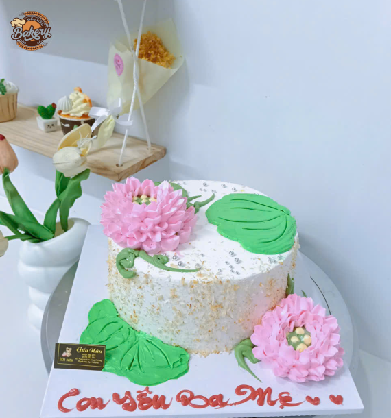 Bánh Kem Bắp Phô Mai - Mừng Lễ Ba Mẹ Ông Bà