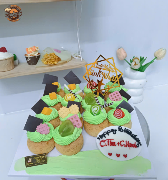 Mẫu Bánh Cupcake Sinh Nhật