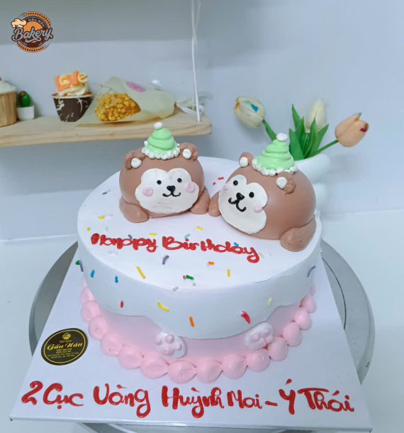 Bánh Kem Hình Con Gấu