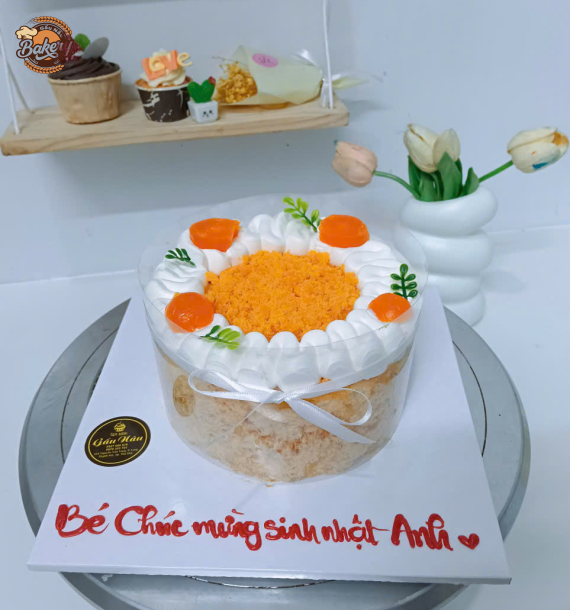 Bánh Bông Lan Trứng Muối Kết Hợp Bánh Tiramisu 