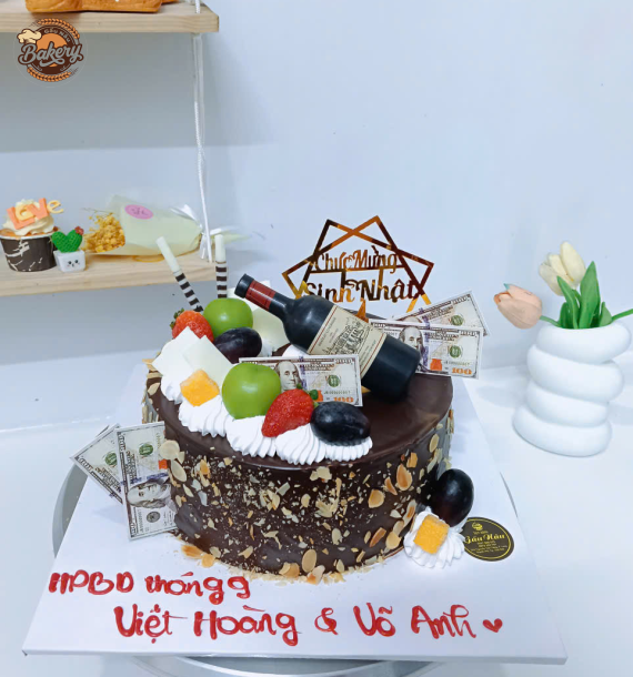 +10 Mẫu Bánh Kem Sinh Nhật Socola Ngọt Ngào