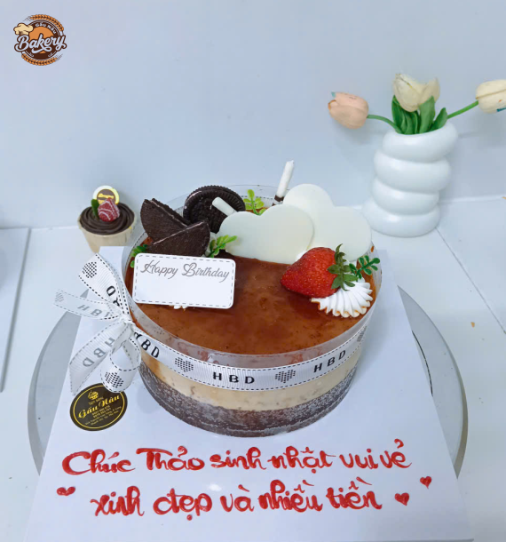 Bánh Mousse Hũ Tròn Vị Socola