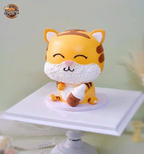 Bánh Kem Hình Hổ Nhỏ